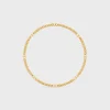 Outlet Triomphe Small Gourmette Necklace in Brass with Finish Women Triomphe | Categories·Necklaces