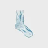 Outlet triomphe socks in tie-dye cotton Women Socks And Tights