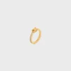 Fashion Triomphe Sparkle Ring in Strass and Brass with Finish Women Triomphe | Categories·Rings