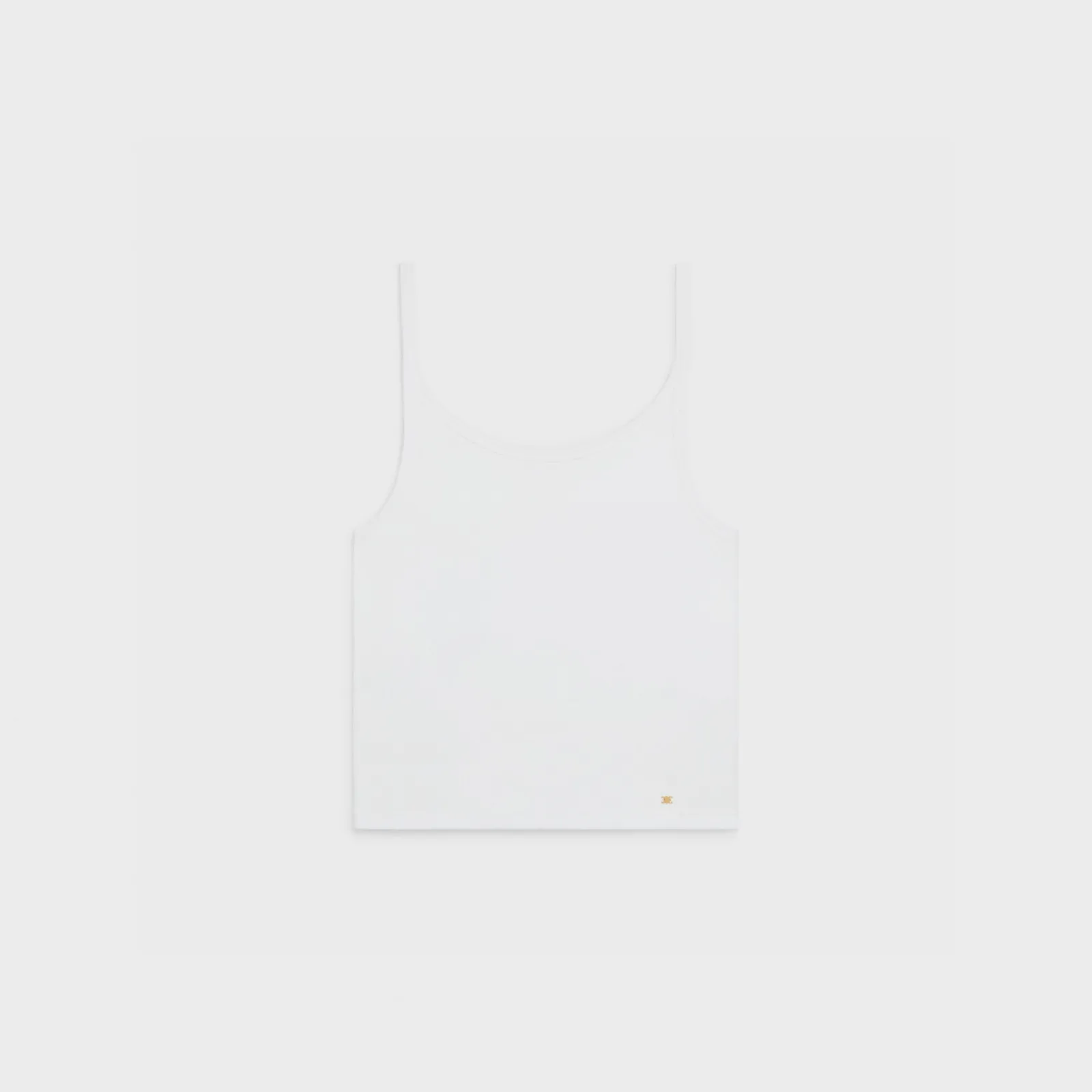 Hot TRIOMPHE TANK TOP IN RIBBED COTTON Women T-Shirts And Sweatshirts