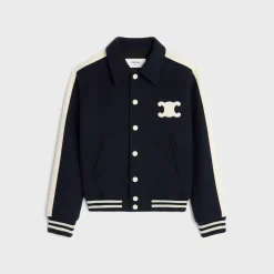 Sale triomphe teddy jacket in double face cashmere Women Jackets