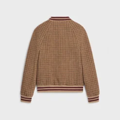 Sale triomphe teddy jacket in houndstooth wool Coats & Blousons