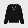 New triomphe V-neck sweater in wool Knitwear