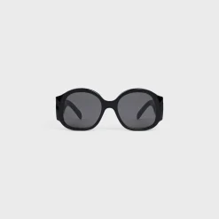 New Triomphe XL 02 Sunglasses in Acetate Women Triomphe | Categories·Round
