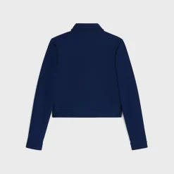 Hot Triomphe zip-up jacket in textured jersey Women Jackets
