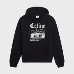 Outlet troubadour loose hoodie in cotton fleece T-Shirts And Sweatshirts