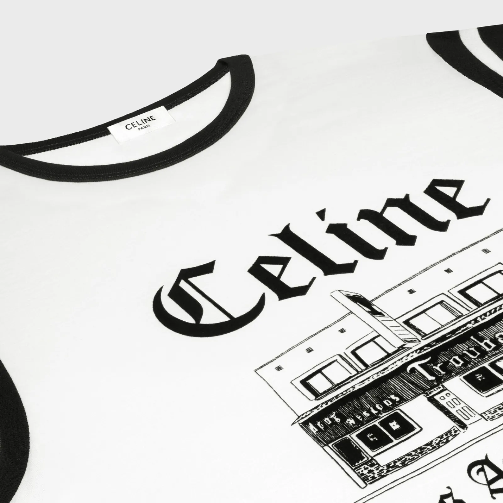 New troubadour regular t-shirt in cotton jersey T-Shirts And Sweatshirts