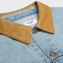 Best trucker jacket in blue eclipse wash denim Women Jackets | Denim