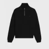 Online trucker sweater in ribbed wool Knitwear