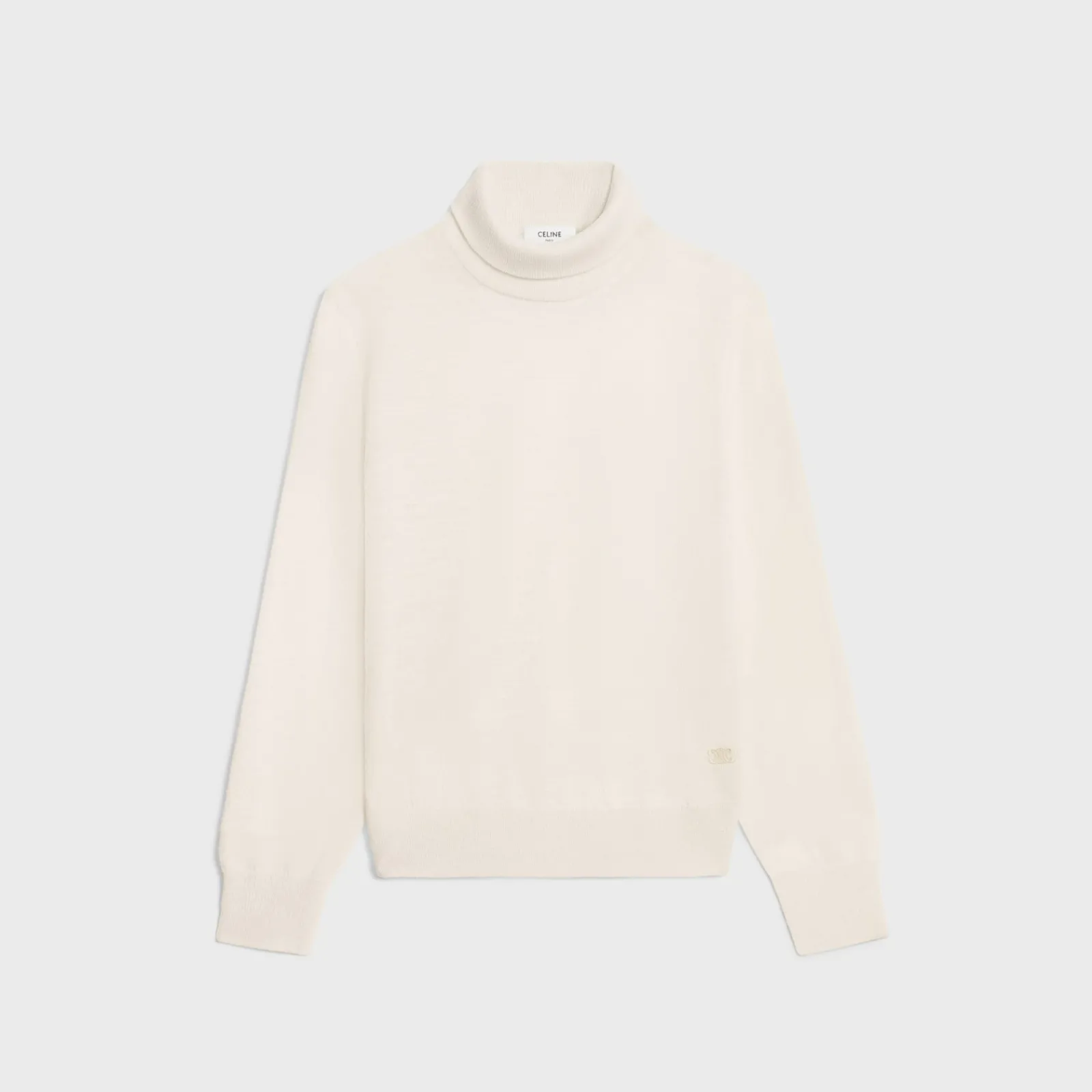 Online turtleneck sweater in fine wool Women Knitwear