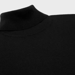 Fashion turtleneck sweater in scottish cashmere Knitwear