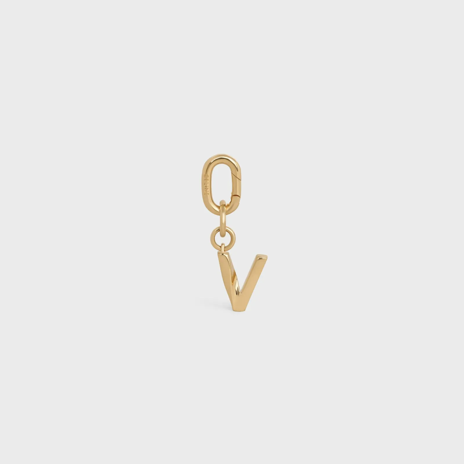 Online V CHARM in Brass Women Categories·Straps And Accessories