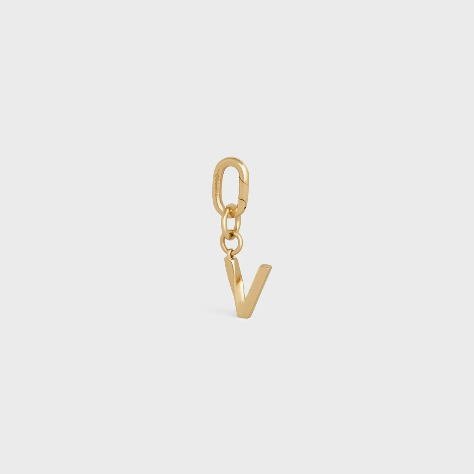 Online V CHARM in Brass Women Categories·Straps And Accessories