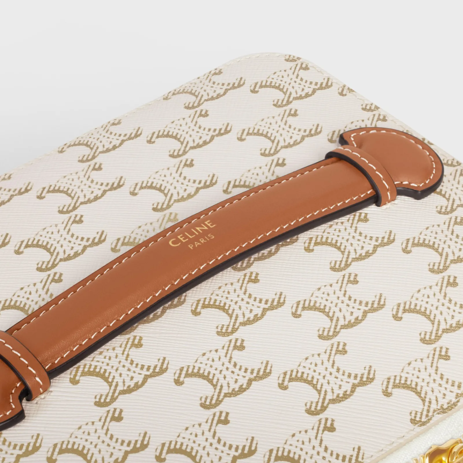 Discount Vanity Case in Triomphe Canvas and Calfskin Travel