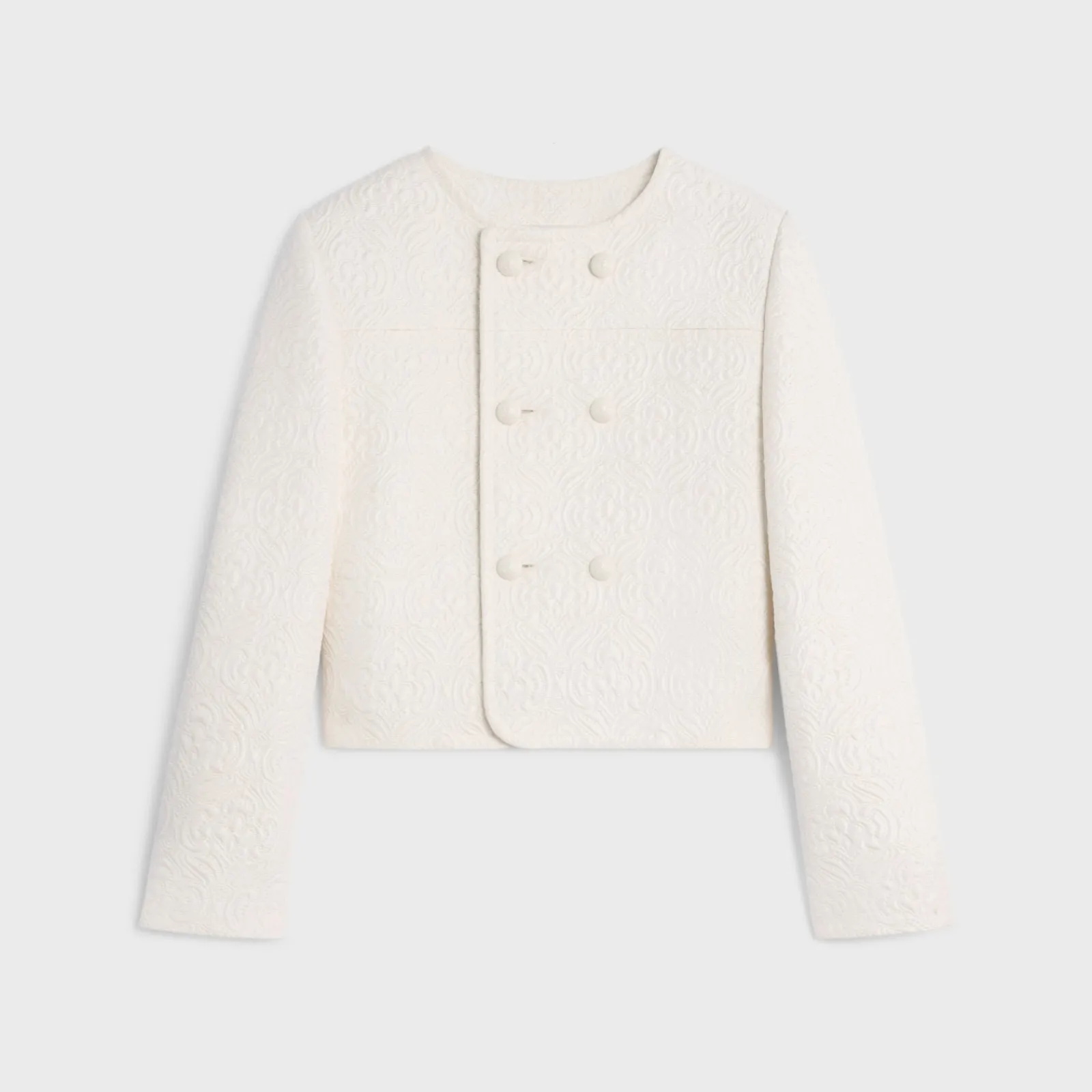 Fashion verneuil boutis jacket in wool and silk Women Jackets