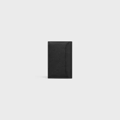 Online VERTICAL CARD HOLDER Essentials Grained Calfskin Categories·Oin And Card Holders