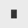 Fashion VERTICAL CARD HOLDER in LIZARD EMBOSSED CALFSKIN Essentials | Categories·Oin And Card Holders