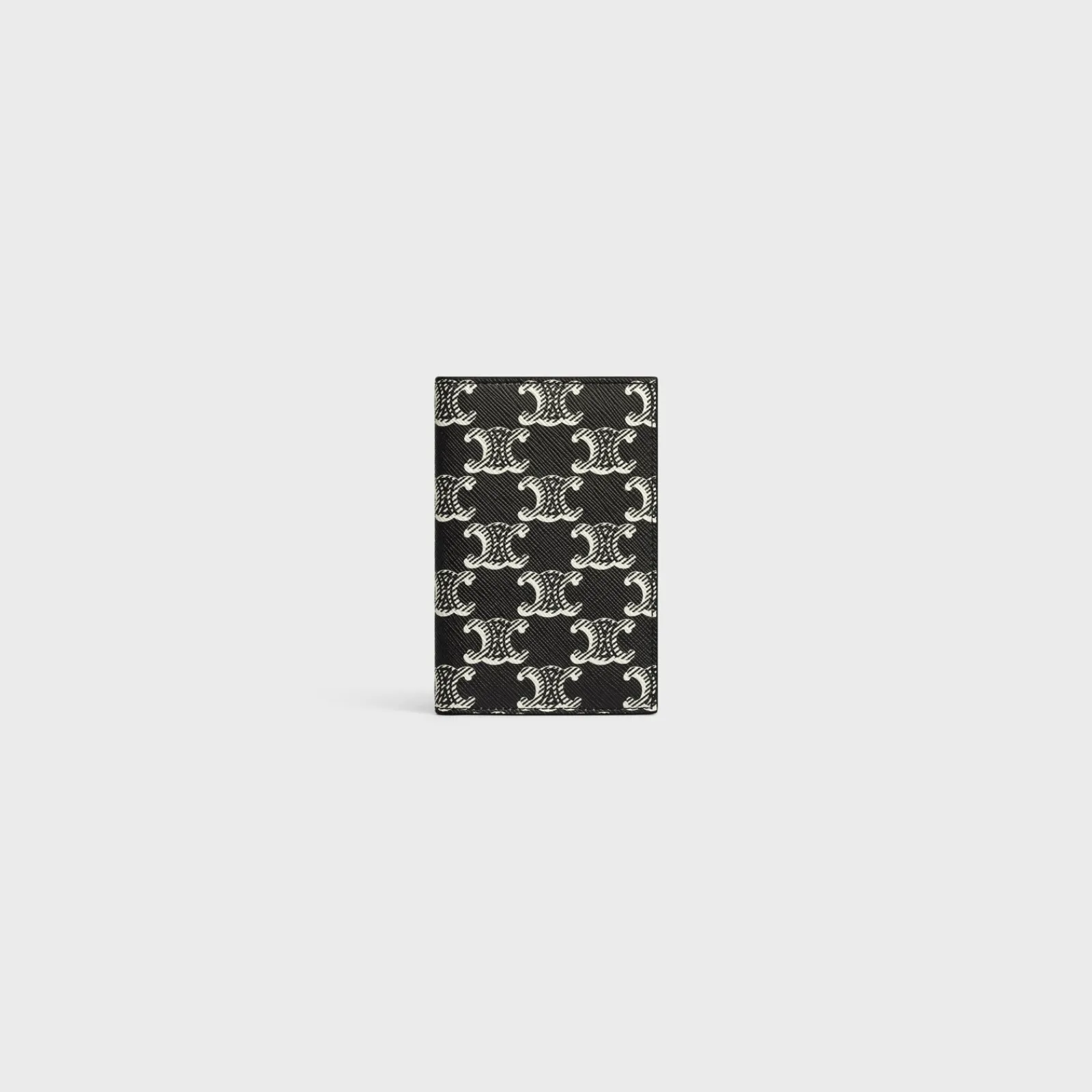 Best VERTICAL CARD HOLDER in Triomphe canvas two-tone Triomphe Canvas | Categories·Oin And Card Holders