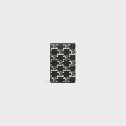 Best VERTICAL CARD HOLDER in Triomphe canvas two-tone Triomphe Canvas | Categories·Oin And Card Holders