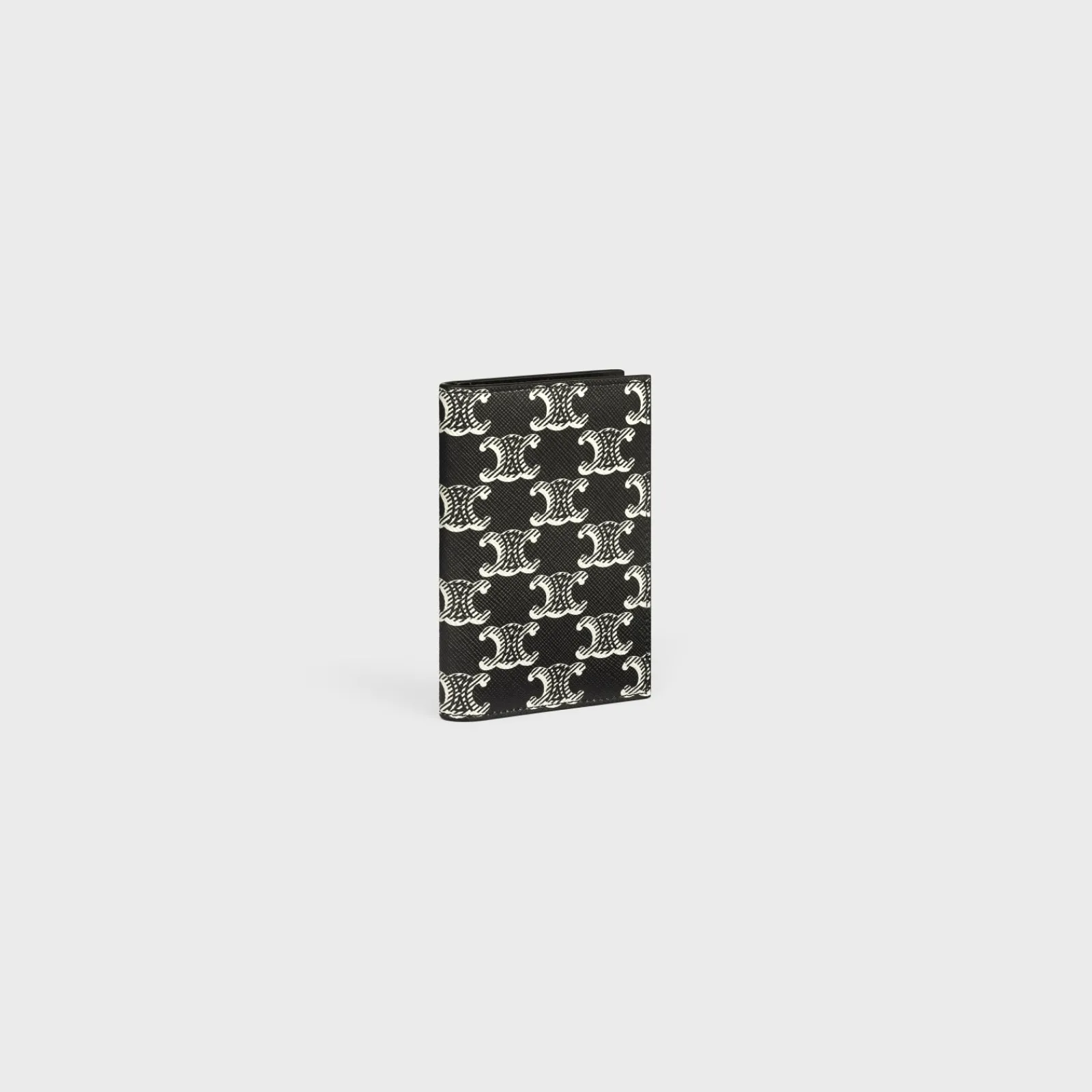 Best VERTICAL CARD HOLDER in Triomphe canvas two-tone Triomphe Canvas | Categories·Oin And Card Holders