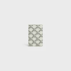 Online VERTICAL CARD HOLDER in Triomphe Canvas Triomphe Canvas | Essentials
