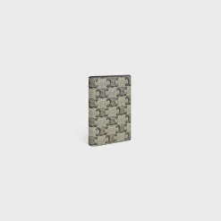 Hot VERTICAL CARD HOLDER Triomphe Canvas New Triomphe2 Triomphe Canvas | Categories·Oin And Card Holders