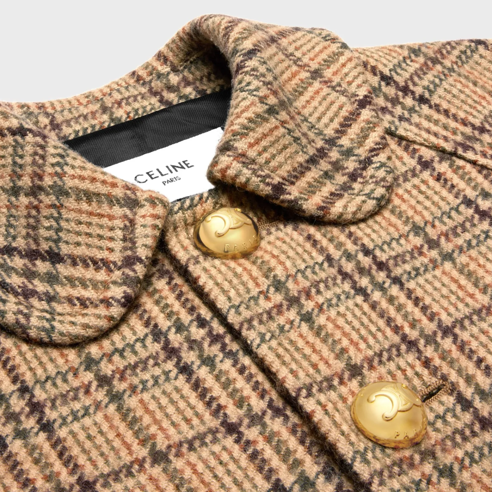 Online Victoire mac in Prince of Wales wool Women Coats