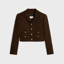 New Vivienne jacket in wool tweed Women Jackets