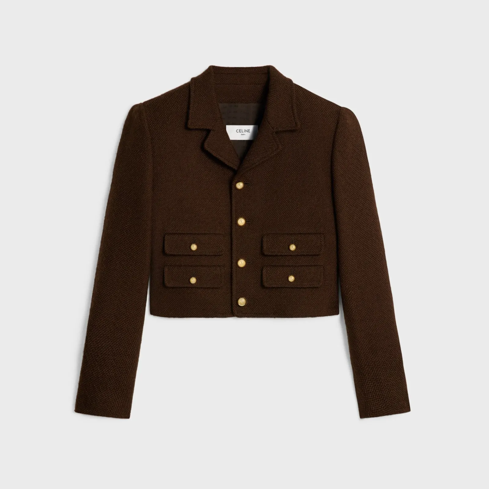 New Vivienne jacket in wool tweed Women Jackets