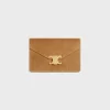 Outlet WALLET ON CHAIN MARGO in STRIPED SUEDE CALFSKIN Women Margo