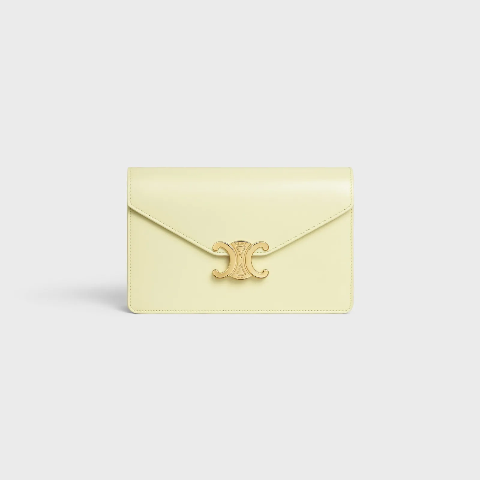 Fashion WALLET ON CHAIN MARGO in Shiny calfskin Women Margo