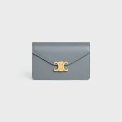 Outlet WALLET ON CHAIN MARGO in Shiny calfskin Women Margo