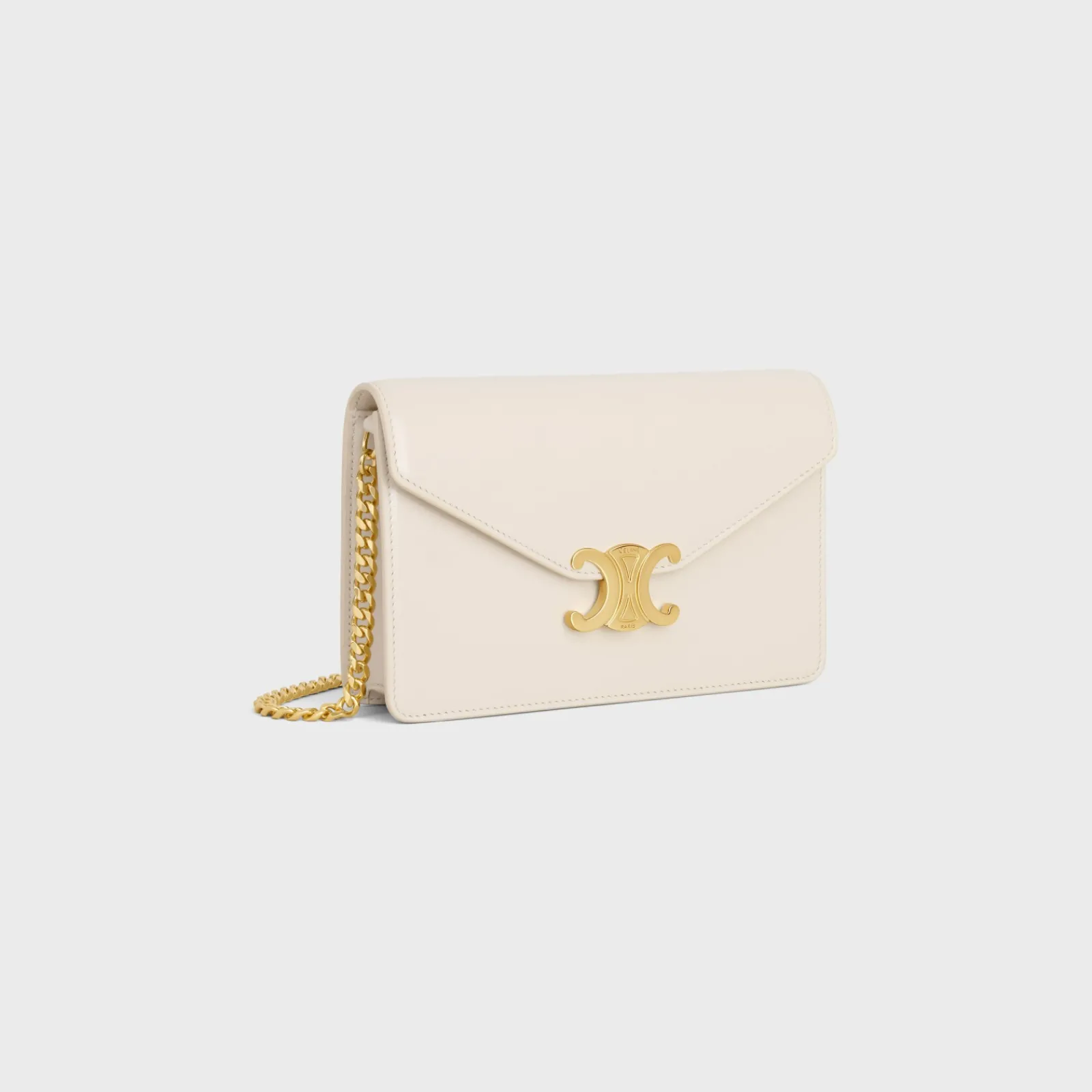 Online WALLET ON CHAIN MARGO in Shiny calfskin Women Margo
