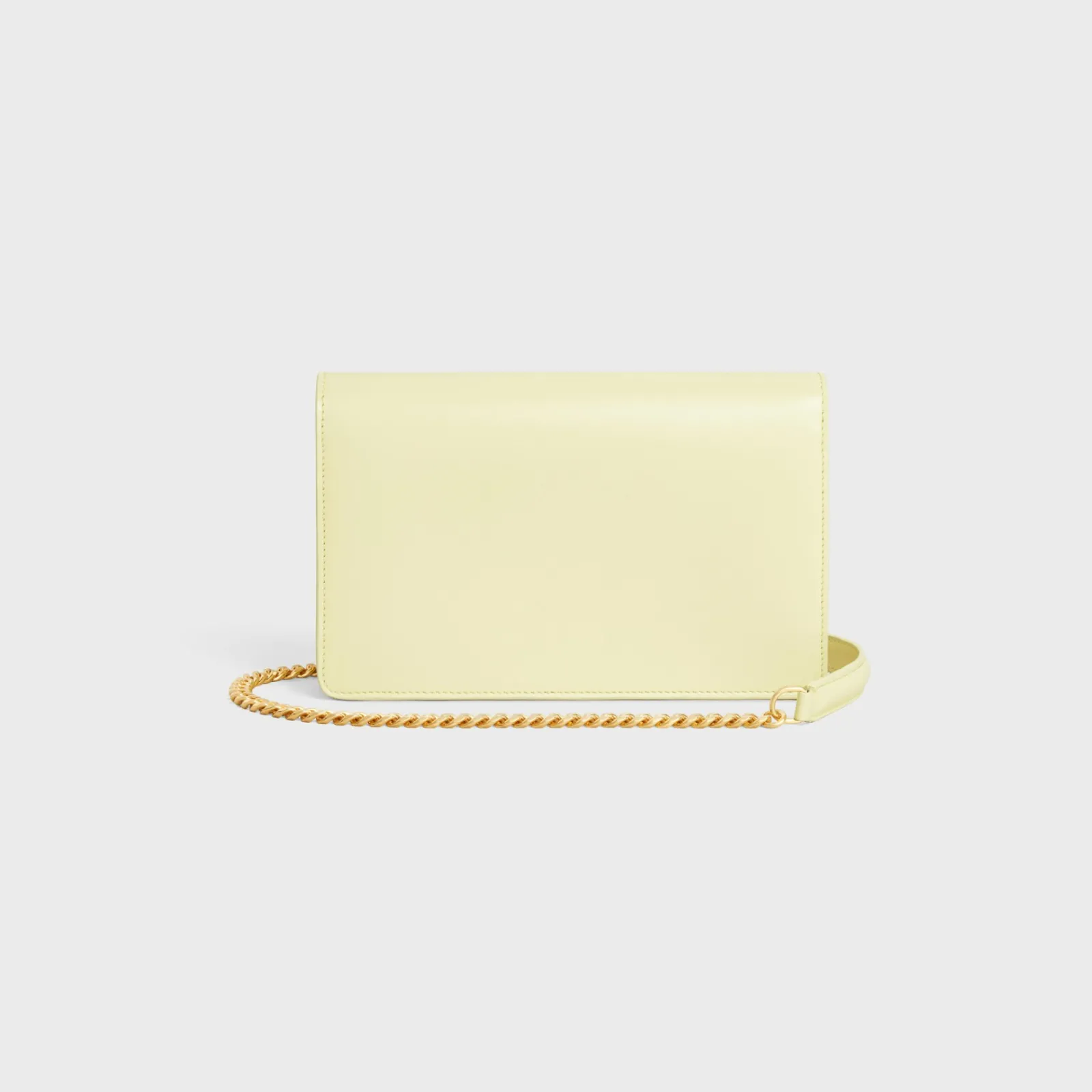 Fashion WALLET ON CHAIN MARGO in Shiny calfskin Women Margo