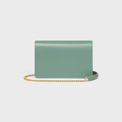 Best WALLET ON CHAIN MARGO in Shiny calfskin Women Margo