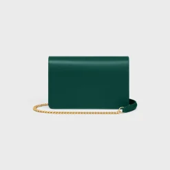 Discount WALLET ON CHAIN MARGO in Shiny calfskin Women Margo