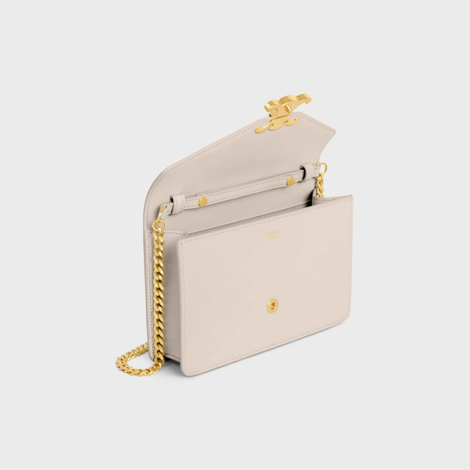 Online WALLET ON CHAIN MARGO in Shiny calfskin Women Margo