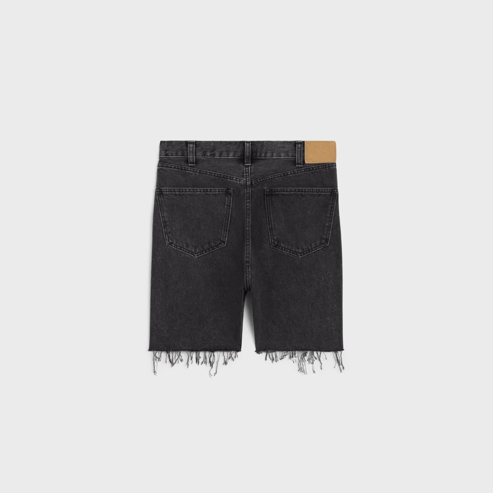 Outlet Wesley shorts in charcoal wash denim Denim | Pants And Shorts