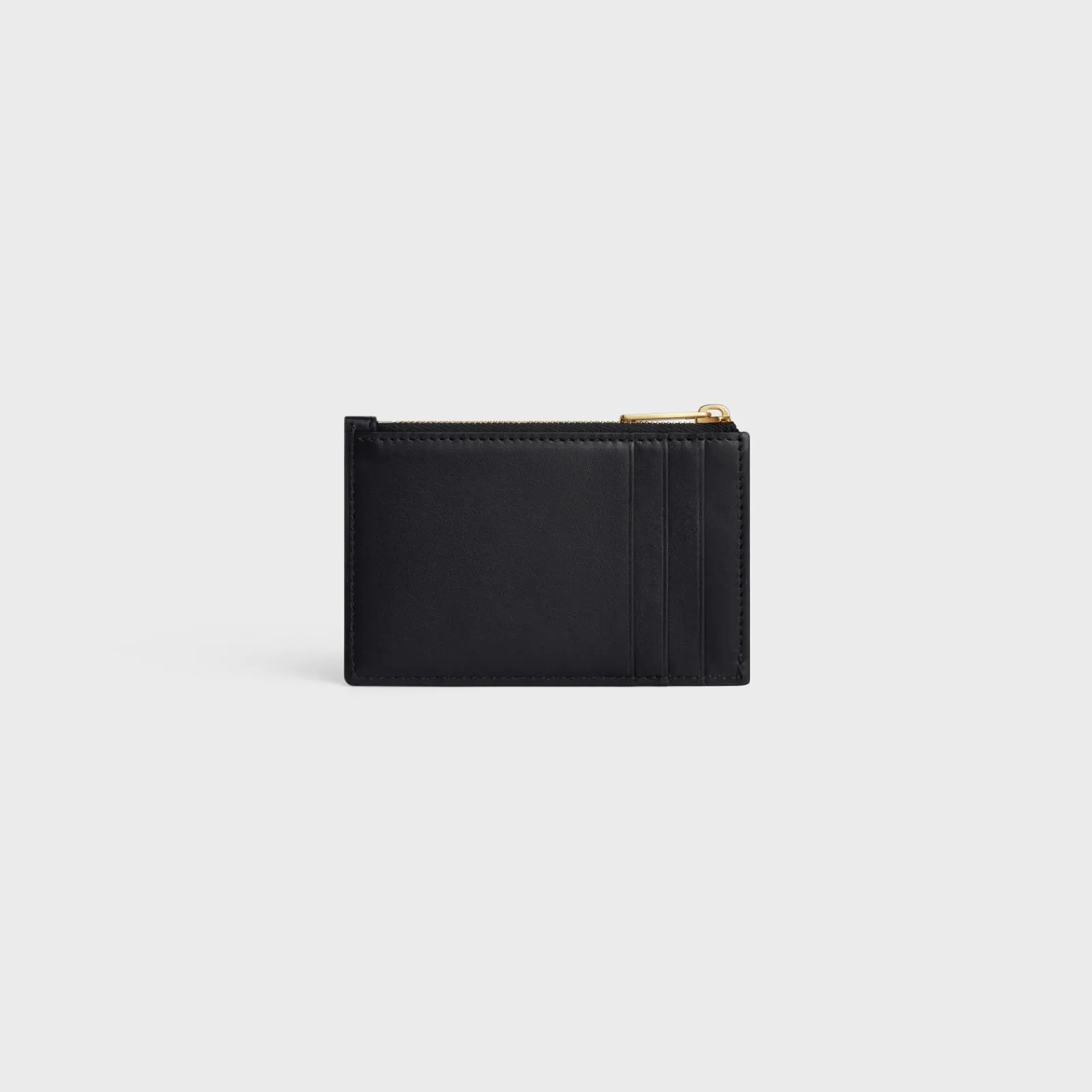 Clearance ZIPPED CARD HOLDER CUIR TRIOMPHE IN SHINY CALFSKIN Women More Lines·Cuir Triomphe | Categories·Coin And Card Holders