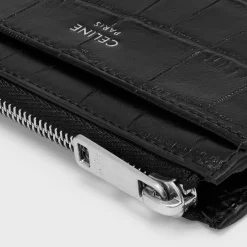 Best Zipped Card Holder in Crocodile Embossed Calfskin Essentials | Categories·Oin And Card Holders